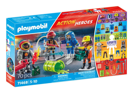 PLAYMOBIL ACTION HEROES Gelbėtojų figūrėlės 71468