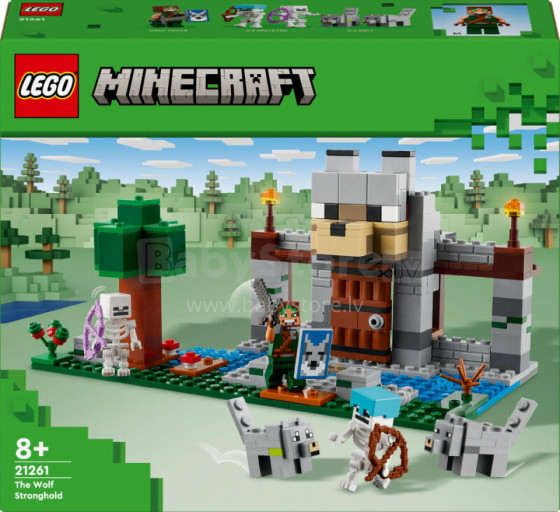 LEGO Minecraft vilku cietoksnis (21261)