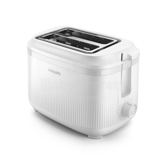 Jaunums! PHILIPS 3000. Sērijas Basic tosteris, 900W, balts