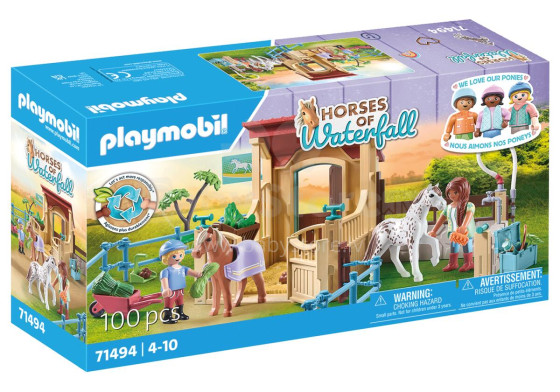 PLAYMOBIL HORSES OF WATERFALL Конюшня 71494