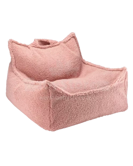 Wigiwama Teddy Art.W598529 Guava Beanbag Chair