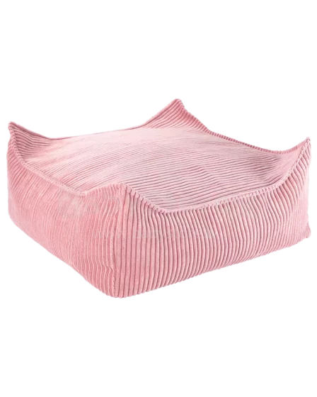 WigiWama Art.W596631 Pink Mousse Kvadratinis otomanas