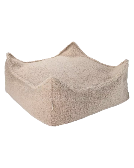 WigiWama Teddy Art.W598239 Biscuit Square Ottoman