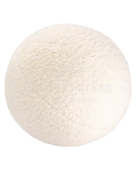 WigiWama Ball Art.W597782 Cream White Dekoratyvinė pagalvė