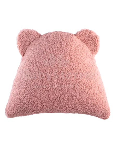 WigiWama Bear Art.W598628 Guava Pink Dekoratyvinė pagalvė