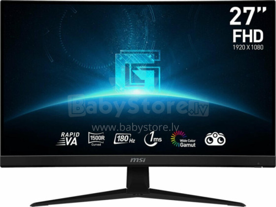 Monitors MSI G27C4 E3 27" VA 16:9 Curved 180 Hz