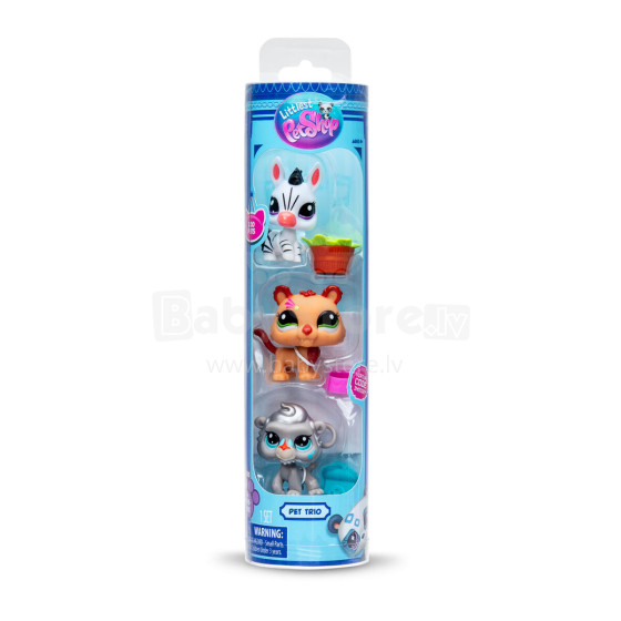 LITTLEST PET SHOP Gyvūnėliai, 3 vnt