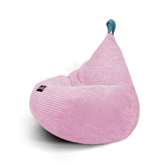 Qubo™ Tiny Drop Bubblegum Feel Fit  Art.210260  Kids ergonomical chair pouf, soft & cute pūtimo maišeliai, minkšti pupelių maišeliai, pupelių krepšys