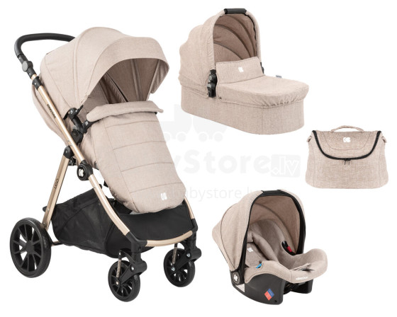 Stroller 3in1 Ugo Beige Melange 