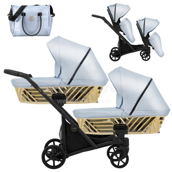 Kunert Ivento Duo Glam Art.ID-21 Eco Baby Blue Metalic