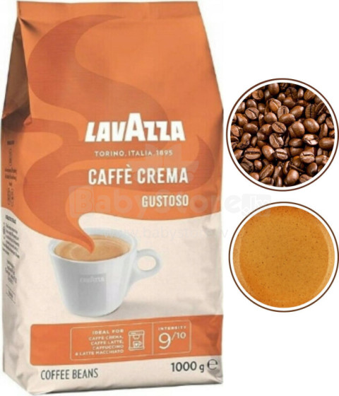 Cava ziarnista Lavazza Caffe Crema Gustoso 1 kg