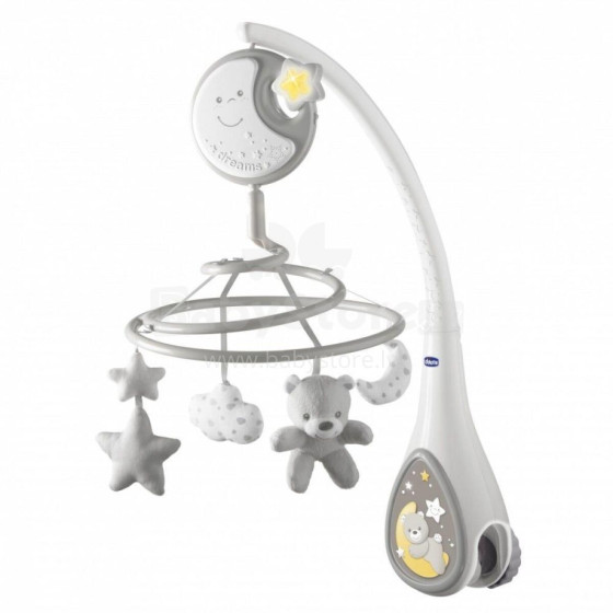 Chicco Next2Dreams Cot Mobile Art.8975556 Musical Mobile Muzikālais karuselis