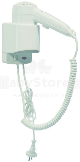 MEDICLINICS SC0020 Hair Dryer + Plug, White