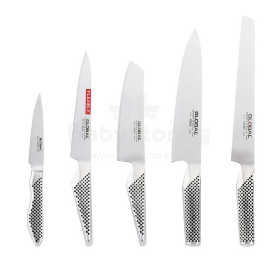 GLOBAL Knife Set 5-pcs G-2, 9, GS-5, 11, 38