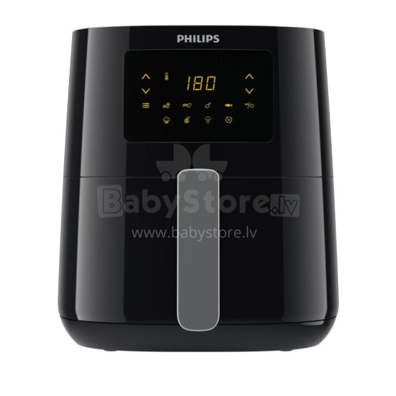 Philips Essential Deep Fryer HD9252/70 Single 4,1L brīvi stāvoša karstā gaisa fritieris 1400W melns, sudrabs