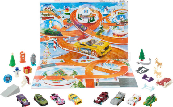 Adventa kalendārs Mattel Hot Wheels Advent calendar 2024 (HTG00)