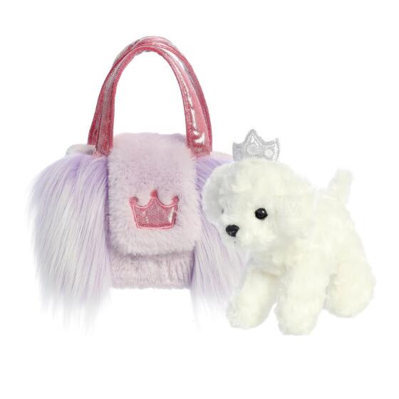 AURORA FANCY PALS Pliušinis šuniukas rankinėje, 20 cm