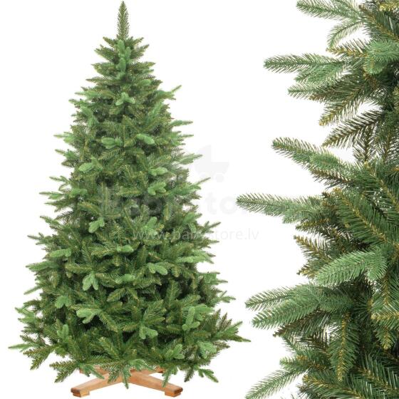 Dirbtinė Kalėdų eglutė Premium Royal Trees Sibiro eglė su mediniu stovu Springos CT0183 220 cm
