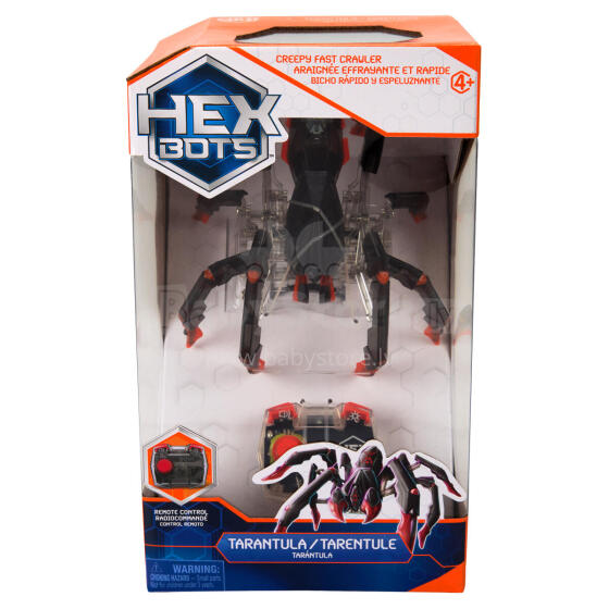 HEX BOTS Interaktyvi juodoji našlė