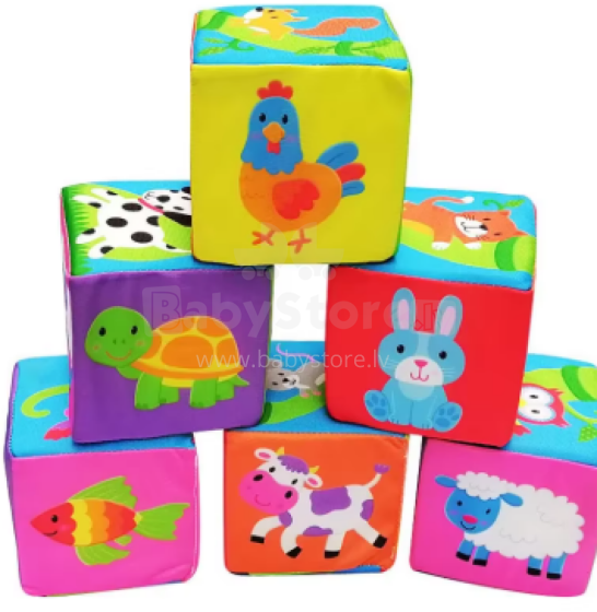 Cube Soft Toys Art.214577