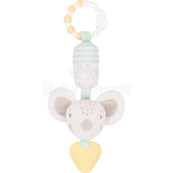 Kikkaboo Bell Toys Mouse Art.214702 Blue Mėlynas kabantis minkštas žaislas