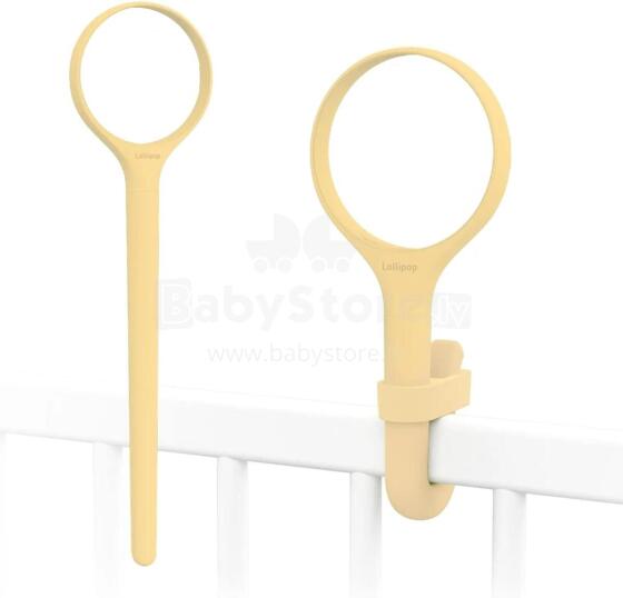 Lollipop Silicone Outer Art.SA-LOLA003GLBY  Butter Yelllow Сменный внешний силиконовый чехол 20см