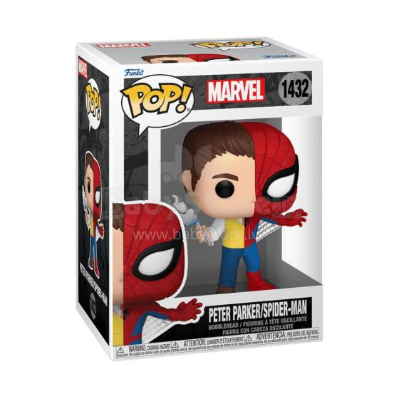 FUNKO POP! Vinilinė figūrėlė: Marvel - Spider-Man / Peter Parker (Split)