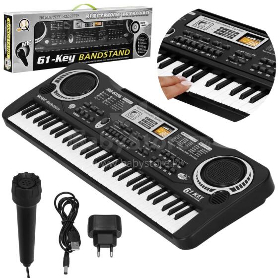 Elektrinis pianinas su mikrofonu vaikams Springos KG0025