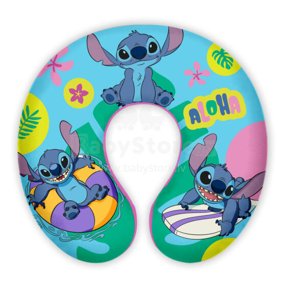 Disney Stitch Pillow Art.59387  Travel neck pillow