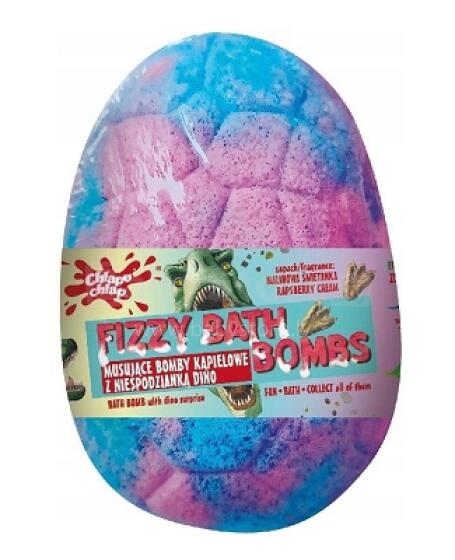 Sparkling dinosaur egg fizzer cott. candy 140g