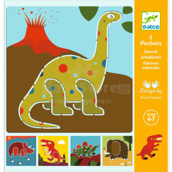 Stencils - Dinosaurs