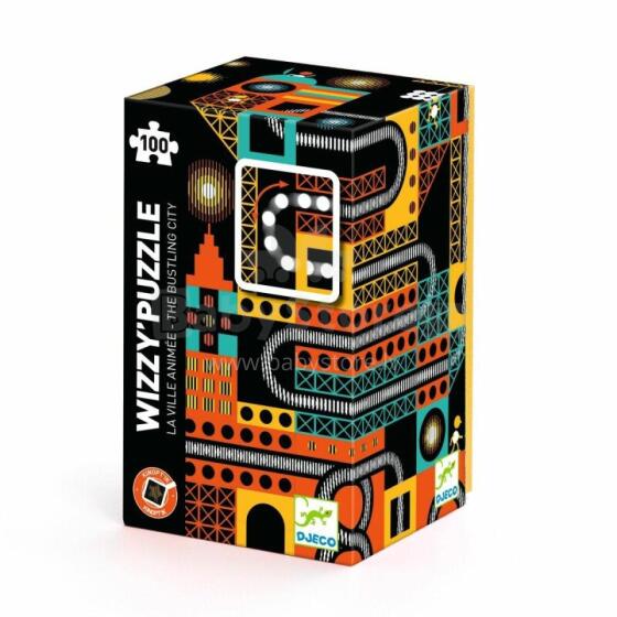 Wizzy Puzzles - The lively city - 100 pcs