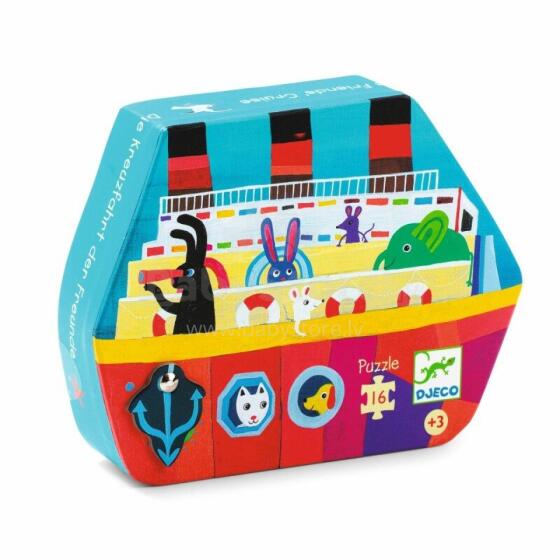 Silhouette puzzles - The friends’ cruise - 16 pcs