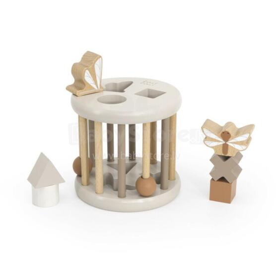 Shape Sorting Wheel - Nougat