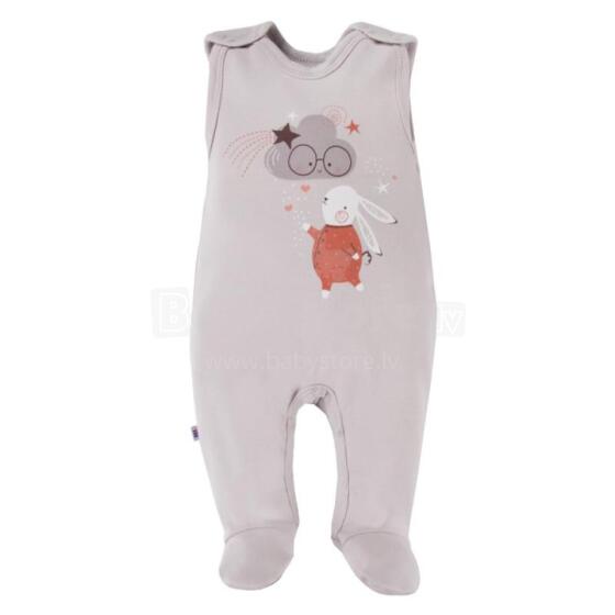 EWA 731654 MELLOW Sleepsuit 68 gray