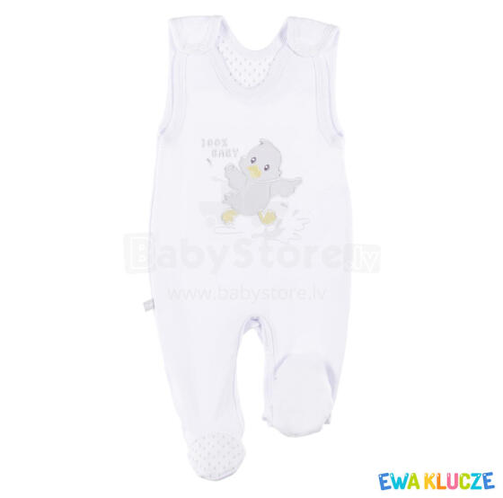 EWA 852267 NEWBORN Sleepsuit baltas 56