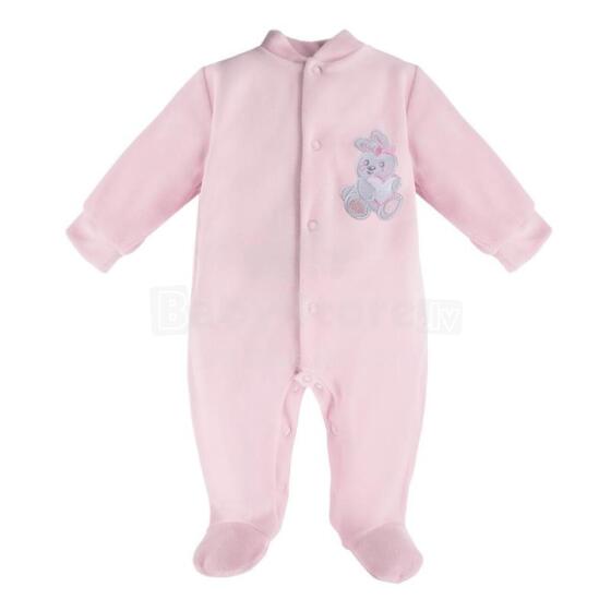 EWA 931023 NEWBORN Rožinė aksominė 68