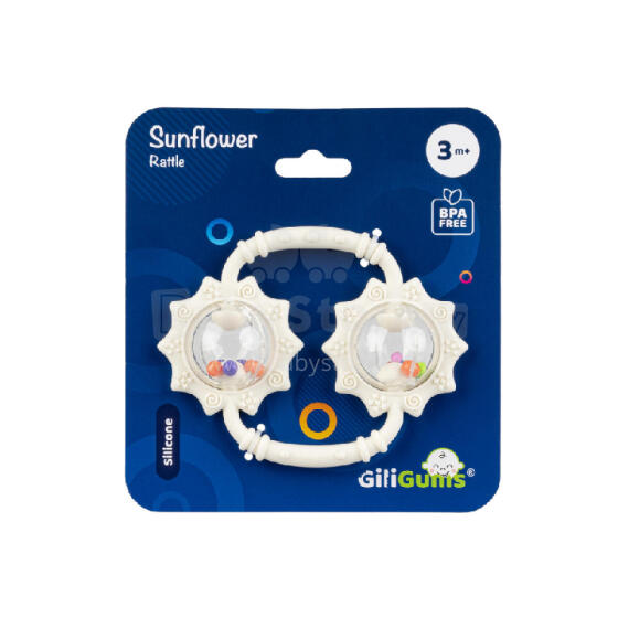 GILIGUMS GG 30058 Sunflowers Rattle beige