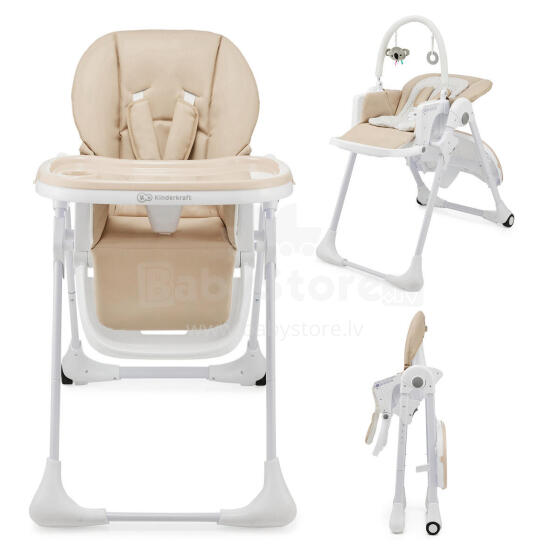 KINDERKRAFT Feeding chair TUMMIE beige