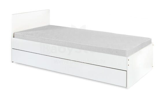 Klups Dalia Art.233097 White Youth bed  with a drawer