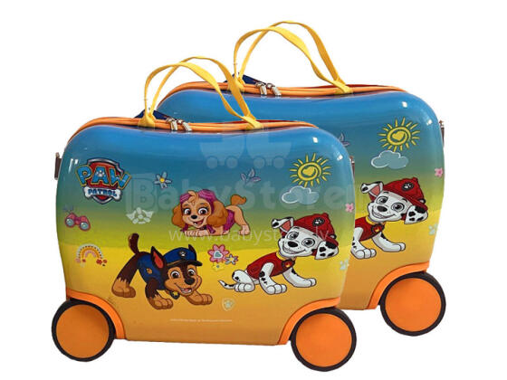 MARKO BC-PP-014 Paw Patrol Travel Suitcase Small Yellow