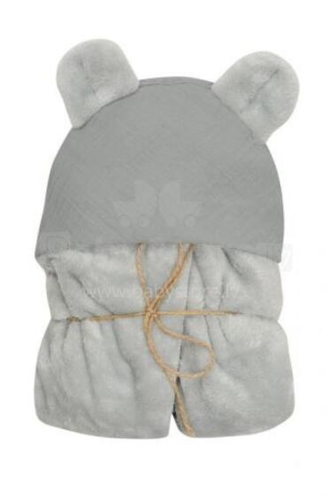 MATEX antklodė KOALA MUSLIN su gobtuvu 95x95 cm [TB0444_02]