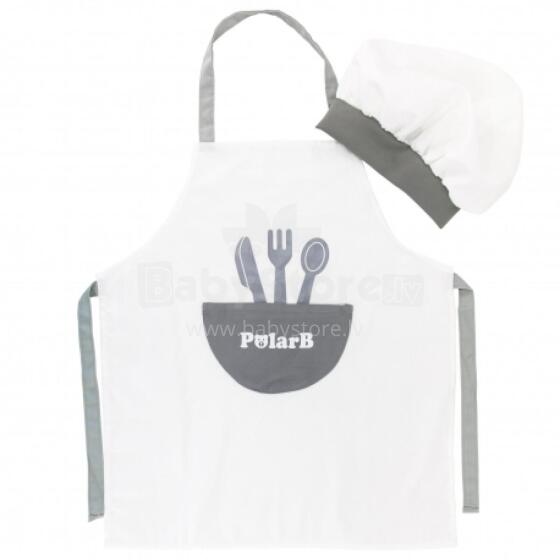 VIGA 44064 PolarB Chef's Costume Apron + Cap