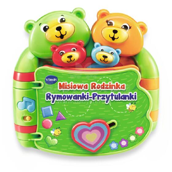 VTECH 60993 lokių šeima. Vaikų eilėraščiai-Cuddly