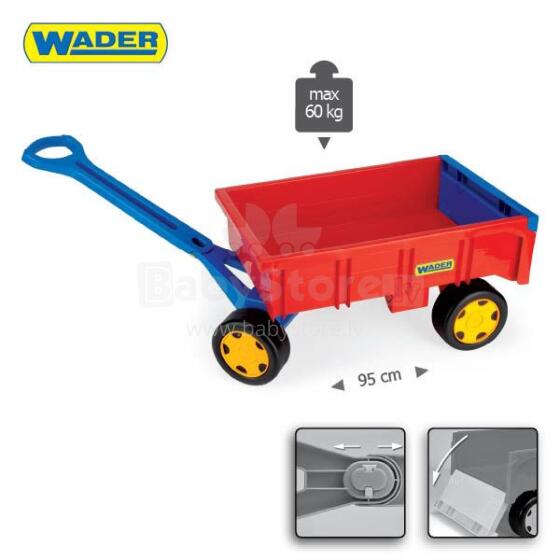 WADER 10950 Giant Cart/Trailer red