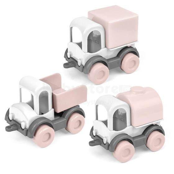 WADER 41105 Rose Cotton Candy Kid Cars trijulė
