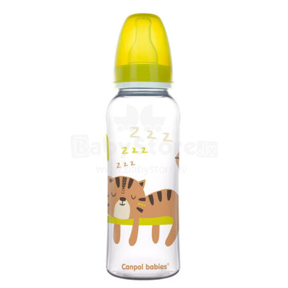 CANPOL 59/200 Narrow bottle 250 ml PP Africa yellow