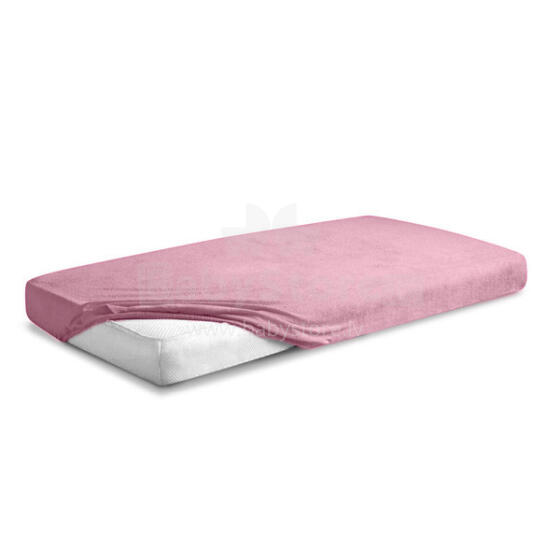 MATEX Waterproof fitted sheet FROTTE 60x120 [TB0023_10] pink