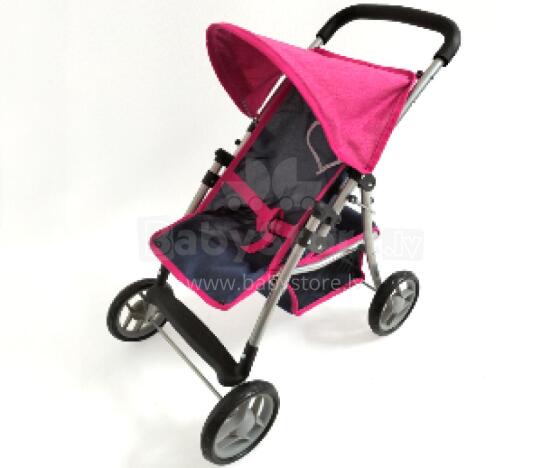 MILLY MALLY 4751 Natalie Prestige Navy lėlių vežimėlis