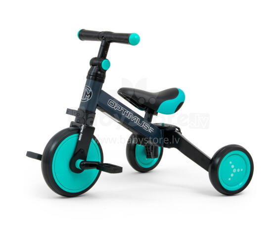MILLY MALLY 3in1 dviratis OPTIMUS mint
